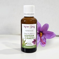 Tinctură de Cânepă cu Șofran 30 ml